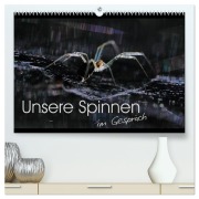 Cover-Bild zum Titel 'Unsere Spinnen - im Gespräch (hochwertiger Premium Wandkalender 2027 DIN A2 quer), Kunstdruck in Hochglanz' von 'Carl-Peter Herbolzheimer'