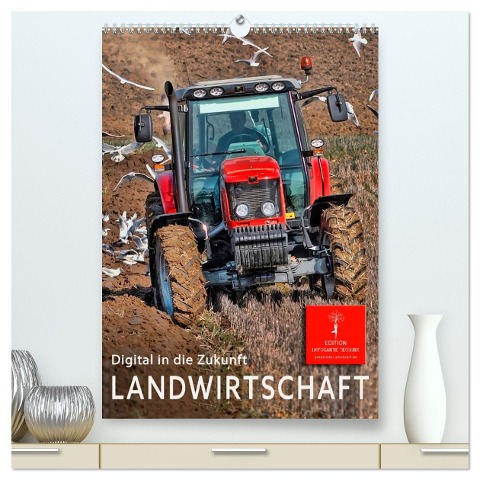 Landwirtschaft - digital in die Zukunft (hochwertiger Premium Wandkalender 2025 DIN A2 hoch), Kunstdruck in Hochglanz - Peter Roder