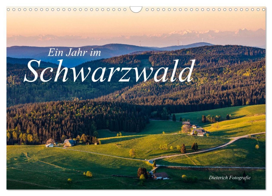 Ein Jahr im Schwarzwald (Wandkalender 2026 DIN A3 quer), CALVENDO Monatskalender - Werner Dieterich