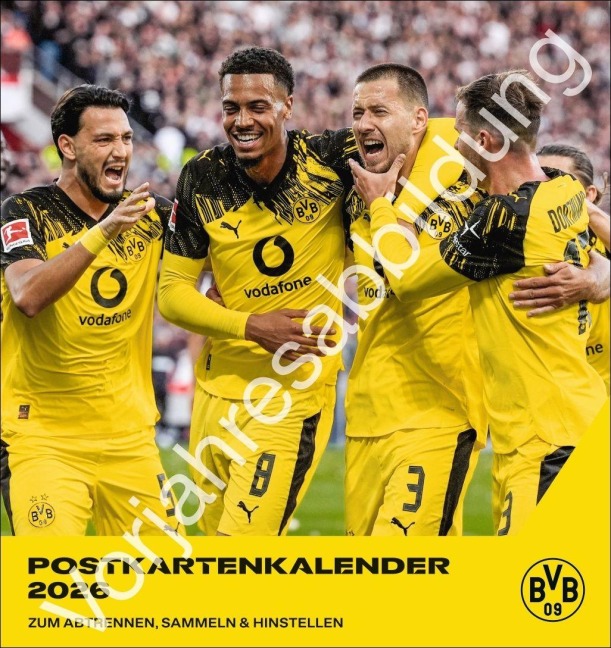 BVB Postkartenkalender 2027 - 