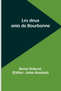 Cover-Bild zum Titel 'Les deux amis de Bourbonne' von 'Denis Diderot'
