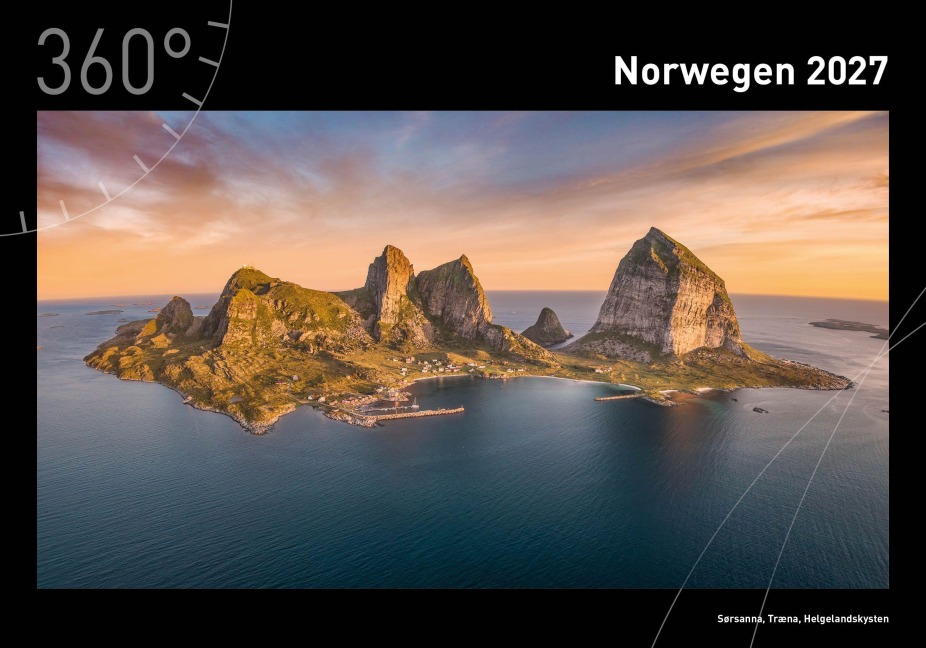 Norwegen Premiumkalender 2027 - 