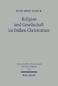 Cover-Bild zum Titel 'Religion und Gesellschaft im frühen Christentum' von 'Hans-Josef Klauck'