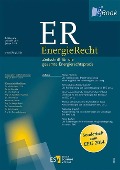 Cover-Bild zum Titel 'ER EnergieRecht - Sonderheft 1.14' von ''