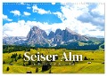Seiser Alm - Im Herzen der Dolomiten. (Wandkalender 2025 DIN A3 quer), CALVENDO Monatskalender - Happy Monkey