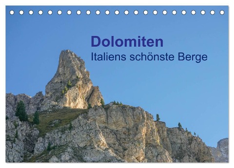Dolomiten Italiens schönste Berge (Tischkalender 2024 DIN A5 quer), CALVENDO Monatskalender - Tom Czermak