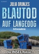 Cover-Bild zum Titel 'Blautod auf Langeoog. Ostfrieslandkrimi' von 'Julia Brunjes'