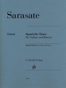 Cover-Bild zum Titel 'Spanische Tänze für Violine und Klavier, Urtext' von 'Pablo De Sarasate'