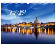 Cover-Bild zum Titel 'Kalender Dresden Elbflorenz 2027' von 'Peter Schubert'