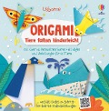 Cover-Bild zum Titel 'Origami - Tiere falten kinderleicht' von 'Abigail Wheatley'