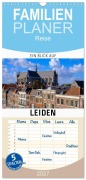 Cover-Bild zum Titel 'Familienplaner 2027 - Ein Blick auf Leiden mit 5 Spalten (Wandkalender, 21 x 45 cm) CALVENDO' von 'Markus W. Lambrecht'