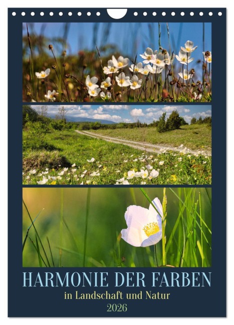 Harmonie der Farben in Landschaft und Natur (Wandkalender 2026 DIN A4 hoch), CALVENDO Monatskalender - Sabine Löwer