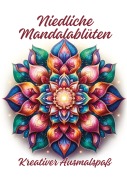 Cover-Bild zum Titel 'Niedliche Mandalablüten' von 'Ela Artjoy'