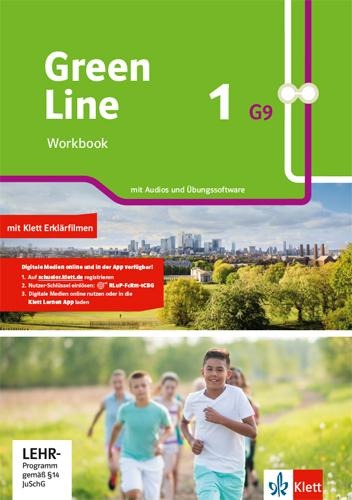 Green Line 1 G9. Workbook mit Audios und Übungssoftware Klasse 5 - 
