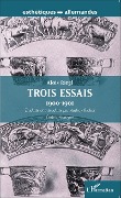 Cover-Bild zum Titel 'Trois essais' von 'Riegl, Rieber'