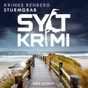 Cover-Bild zum Titel 'SYLTKRIMI Sturmgrab' von 'Krinke Rehberg'