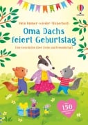 Cover-Bild zum Titel 'Mein Immer-wieder-Stickerbuch: Oma Dachs feiert Geburtstag' von 'Holly Bathie'