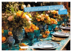 Cover-Bild zum Titel 'Kulinarische Eleganz (Wandkalender 2026 DIN A2 quer), CALVENDO Monatskalender' von 'Anne Seltmann'
