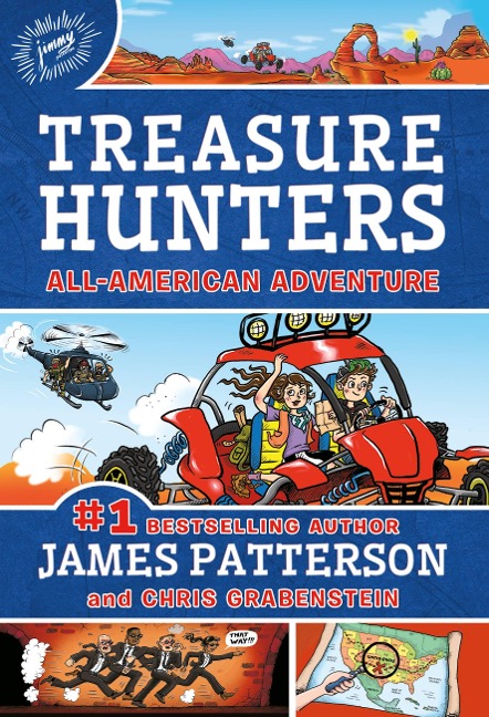 Treasure Hunters: All-American Adventure - James Patterson, Chris Grabenstein