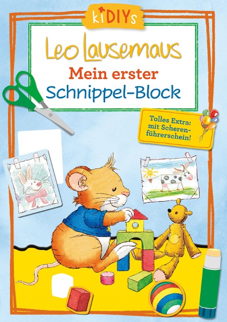 Mein erster Schnippel-Block - Leo Lausemaus - 