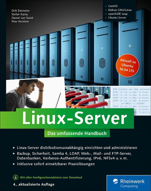 Linux-Server - Dirk Deimeke, Stefan Kania, Charly Kühnast, Stefan Semmelroggen, Daniel van Soest