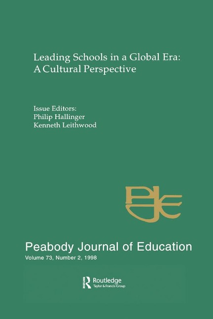 Leading Schools in a Global Era - 
