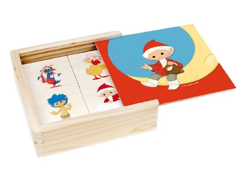 Holz-Memo "Unser Sandmännchen und seine Freunde" - 