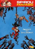 Cover-Bild zum Titel 'Spirou und Fantasio 49: Angriff der Zyklozonks' von 'Fabien Vehlmann, Yoann'