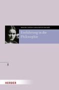 Cover-Bild zum Titel 'Einführung in die Philosophie' von 'Edith Stein'