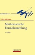 Cover-Bild zum Titel 'Mathematische Formelsammlung' von 'Karl Rottmann'