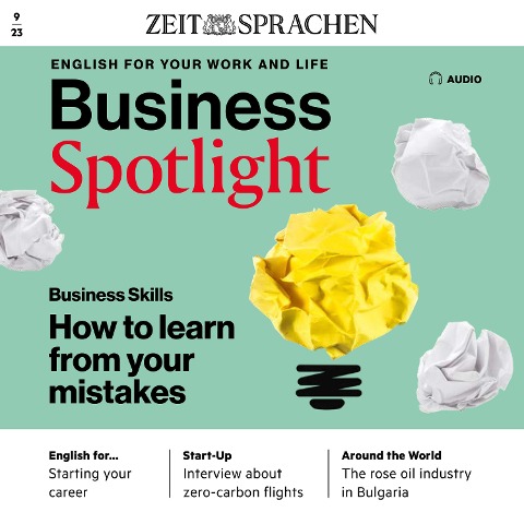 Business-Englisch lernen Audio - Aus Fehlern lernen - Melita Cameron-Wood