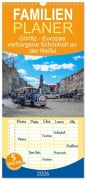 Cover-Bild zum Titel 'Familienplaner 2026 - Görlitz - Europas verborgene Schönheit an der Neiße mit 5 Spalten (Wandkalender, 21 x 45 cm) CALVENDO' von 'Tanja Riedel'