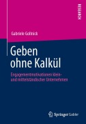 Cover-Bild zum Titel 'Geben ohne Kalkül' von 'Gabriele Gollnick'