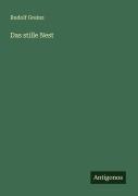 Cover-Bild zum Titel 'Das stille Nest' von 'Rudolf Greinz'