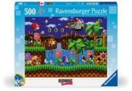 Cover-Bild zum Titel 'Erwachsenenpuzzle 500 Teile - Sonic the Hedgehog - Classic Sonic' von ''
