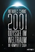 Cover-Bild zum Titel '2001: Odyssee im Weltraum - Die Saga' von 'Arthur C. Clarke'