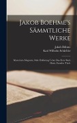 Jakob Boehme's sämmtliche Werke - Jakob Böhme, Karl Wilhelm Schiebler
