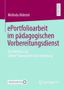 Cover-Bild zum Titel 'ePortfolioarbeit im pädagogischen Vorbereitungsdienst' von 'Melinda Aldemir'