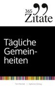 Cover-Bild zum Titel '365 Zitate für tägliche Gemeinheiten' von 'Tim Reichel'