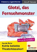 Cover-Bild zum Titel 'Glotzi, das Fernsehmonster' von 'Hans-Peter Tiemann'