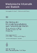 Cover-Bild zum Titel 'Der Beitrag der Informationsverarbeitung zum Fortschritt der Medizin' von ''