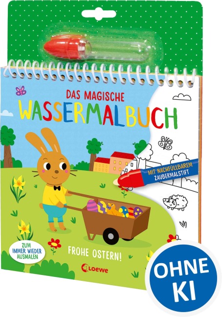 Das magische Wassermalbuch - Frohe Ostern! - 