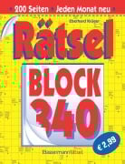 Cover-Bild zum Titel 'Rätselblock 340 (5 Exemplare à 2,99 EUR)' von 'Eberhard Krüger'