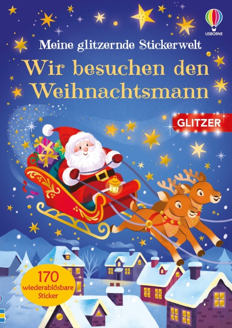 Meine glitzernde Stickerwelt: Wir besuchen den Weihnachtsmann - Alice Beecham