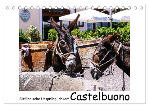 Sizilianische Ursprünglichkeit Castelbuono (Tischkalender 2025 DIN A5 quer), CALVENDO Monatskalender - Gabi Hampe