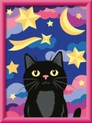 Cover-Bild zum Titel 'CreArt, Malen nach Zahlen mit Gipselementen - Sternenkatze' von ''