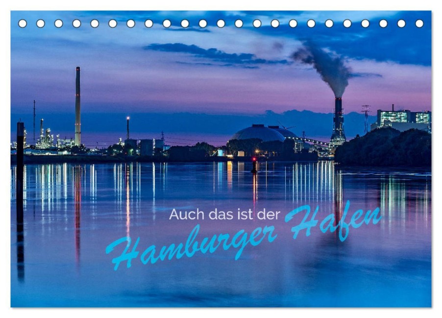Auch das ist der Hamburger Hafen (Tischkalender 2026 DIN A5 quer), CALVENDO Monatskalender - Jürgen Muß
