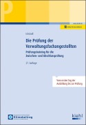 Cover-Bild zum Titel 'Die Prüfung der Verwaltungsfachangestellten' von 'Ewald Ickstadt'