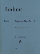 Cover-Bild zum Titel 'Brahms, Johannes - Ungarische Tänze Nr. 1-10' von 'Johannes Brahms'