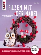 Cover-Bild zum Titel 'Filzen mit der Nadel (kreativ.startup)' von 'Lydia Klös'